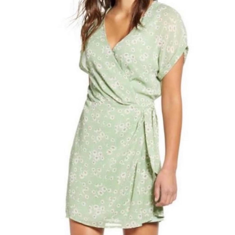 All in favor wrap dress